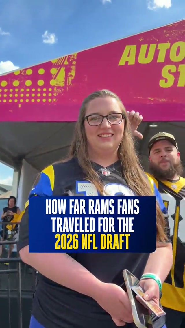 ramily checkin’ in!! #larams #nfl #nfldraft 