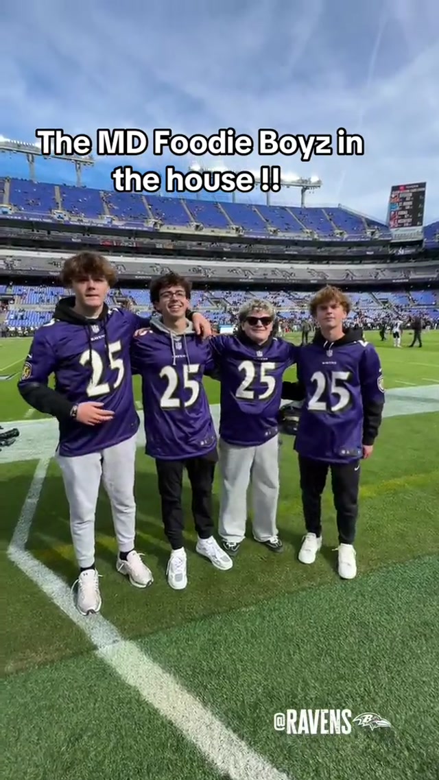 Our friends @MDFoodieBoyz are here!