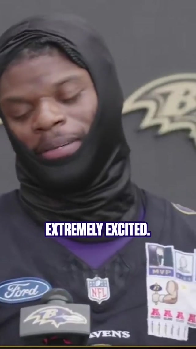 Can’t wait to touch that grass. #nfl #ravens #baltimore #lamarjackson 