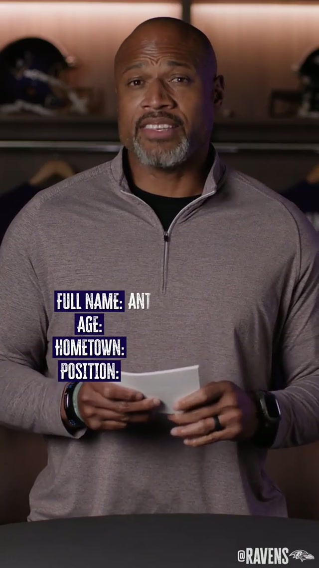 Get to know Anthony Weaver 💪🔥 #ravens #nfl 