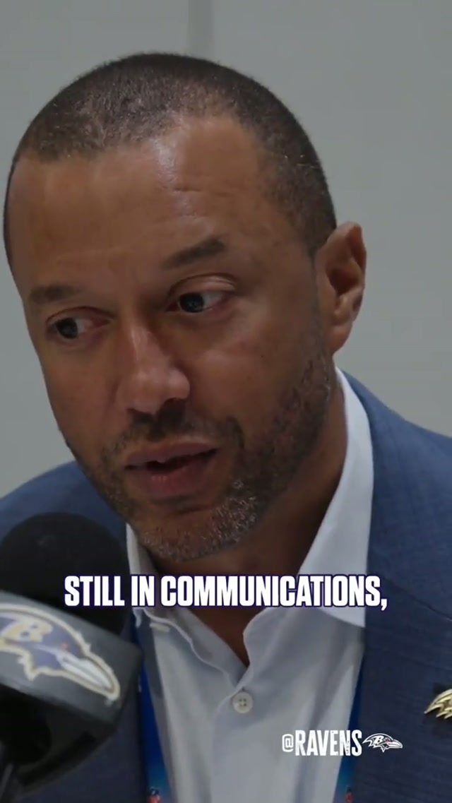 The NFL Draft in Baltimore? Team President Sashi Brown discusses the possibility of it happening. #nfl #ravens #baltimoreravens 