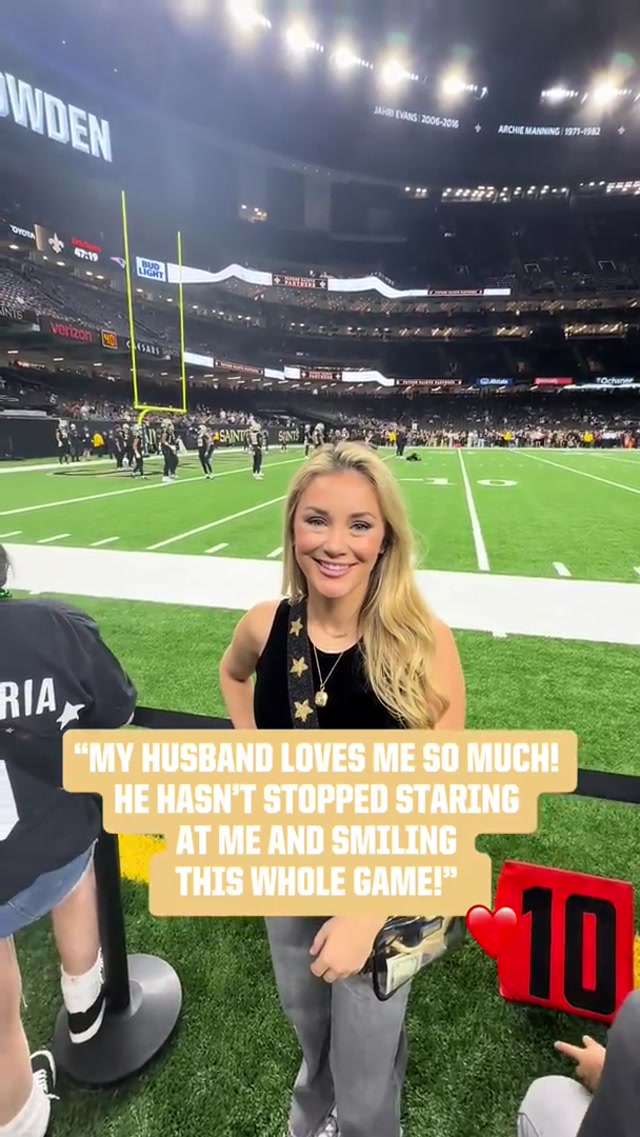 True love โค๏ธ #NFL #Gameday #marriagehumor #LoveStory #Saints