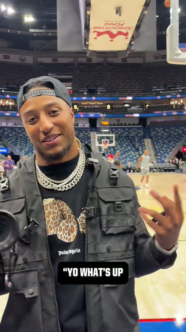 @J. Reid big side quest guy 📸

#nfl #nba #photography #sports #saints 