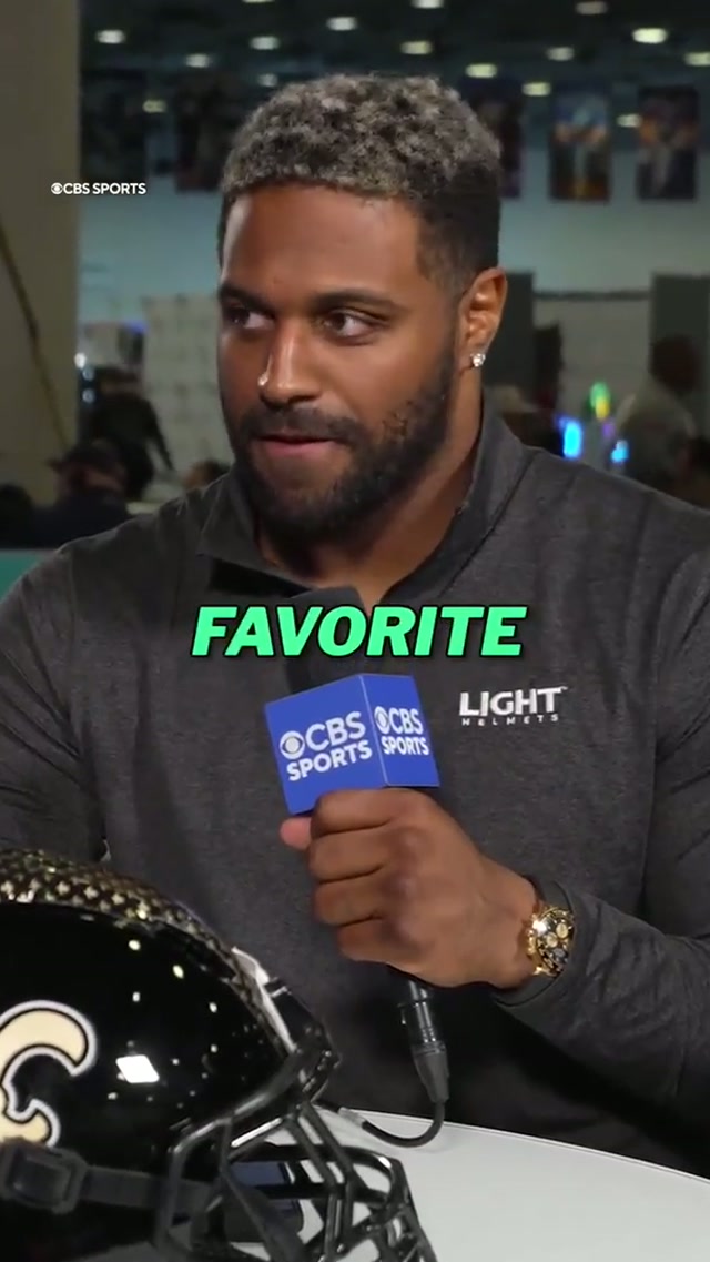 @94CamJordan’s favorite sound in sports 😂 #Saints #NFL (video via @CBS Sports )