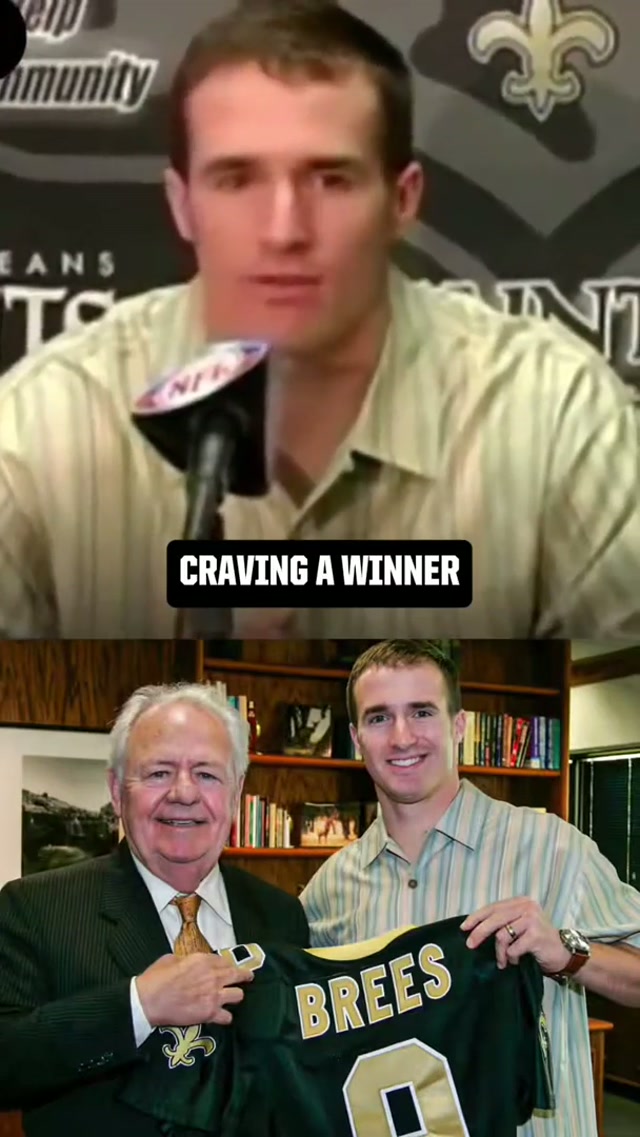 Drew Brees signed with the #Saints 20 years ago today 🥹 #NFL #Legendary #Goat 