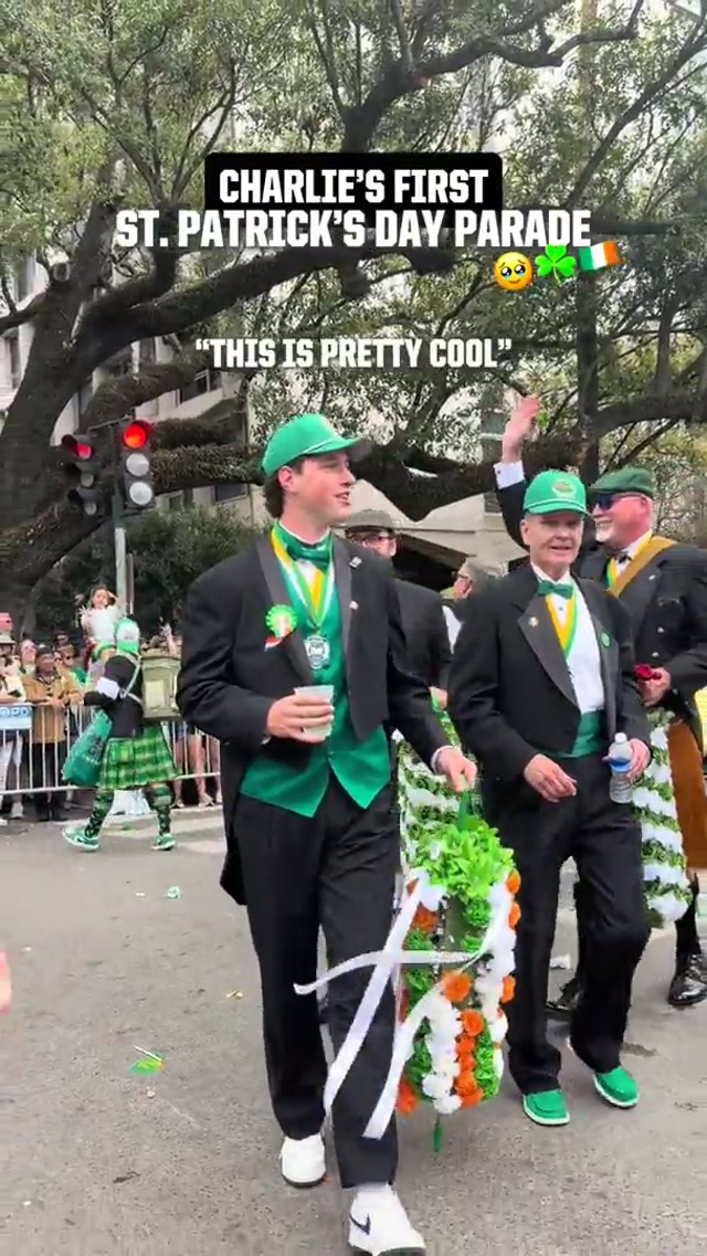 30 seconds of pure Irish joy 🥹 ☘️🇮🇪 #saintpatricksday #parade #wholesome #react #irish 