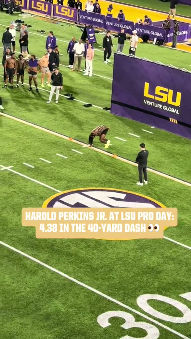 The LSU LB was flying 🔥 #LSU #NFLdraft #GeauxTigers #NFL #Saints 