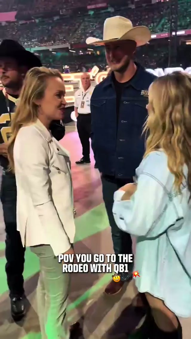 Same time next weekend? 🤟 #tylershough #rodeo #countey #hondorodeo #neworleanssaints
