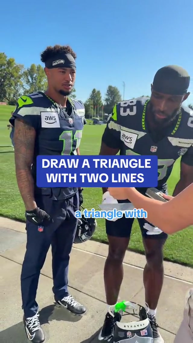 Always up for a challenge #nfl #seahawks #challenge