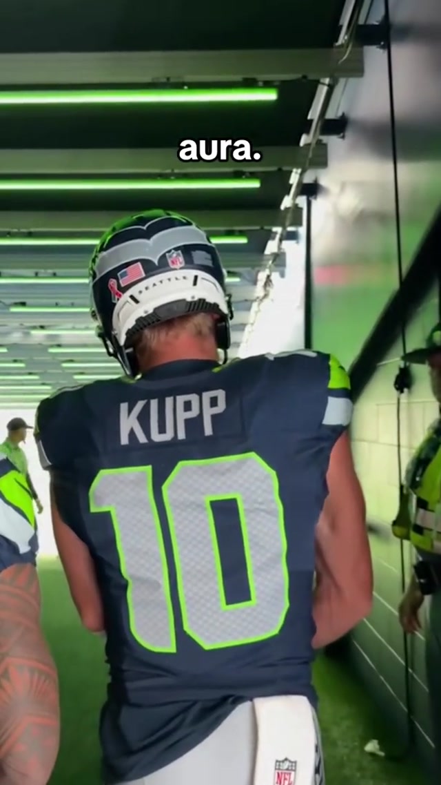We’ll never get tired of seeing Kupp in a Seahawks jersey 😮💨 #nfl #seahawks #aura #cooperkupp