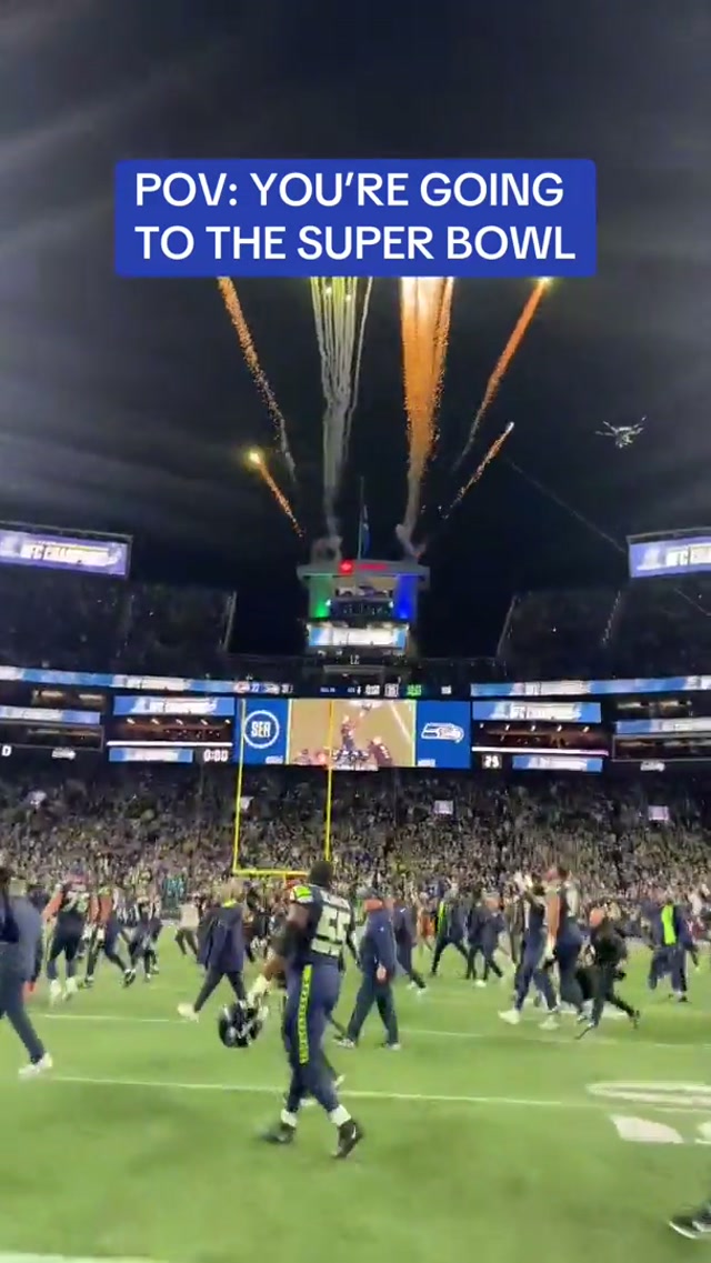 CALI IS CALLING 📞 #nfl #seahawks #win #playoffs #Superbowl 