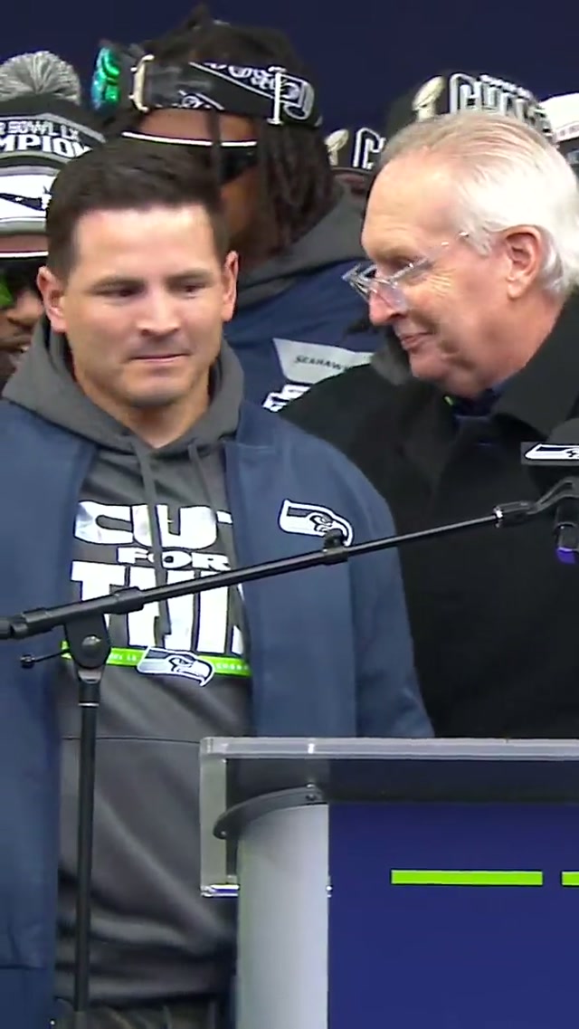 “This is the vision we had for the Seahawks” - Mike Macdonald #seahawks #SuperBowl #SuperBowlLX 