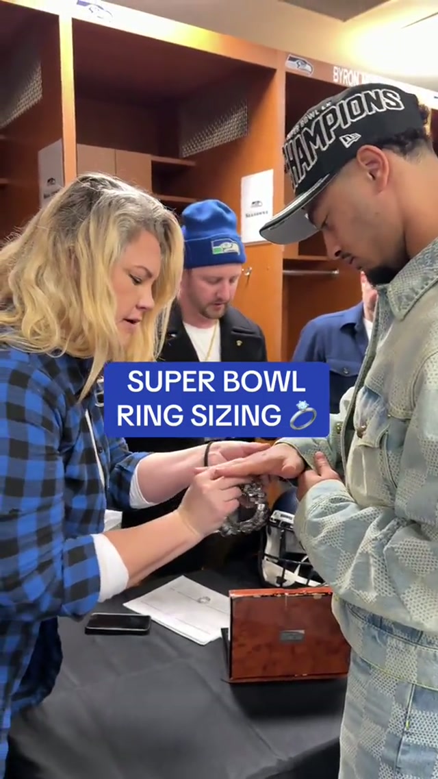 Ring szn 💍 #nfl #seahawks #superbowl #ring #champions 