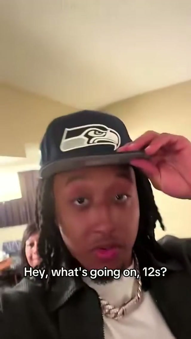 The Seahawks look good on you, Julian Neal. #nfl #seahawks #draft #nfldraft 