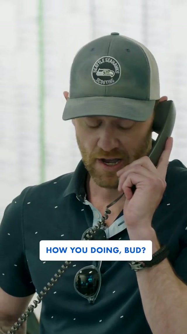 LET’S DO IT, BUD CLARK 🗣️ #nfl #nfldraft #seahawks #call 