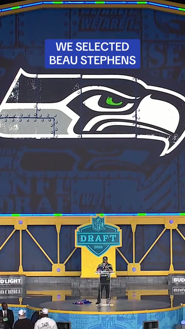 LET’S BEAU ‼️ #nfl #seahawks #nfldraft #draft #iowa 📺: Catch the 2026 @NFL Draft on @NFLNetwork, @ABC & @ESPN from April 23-25!
