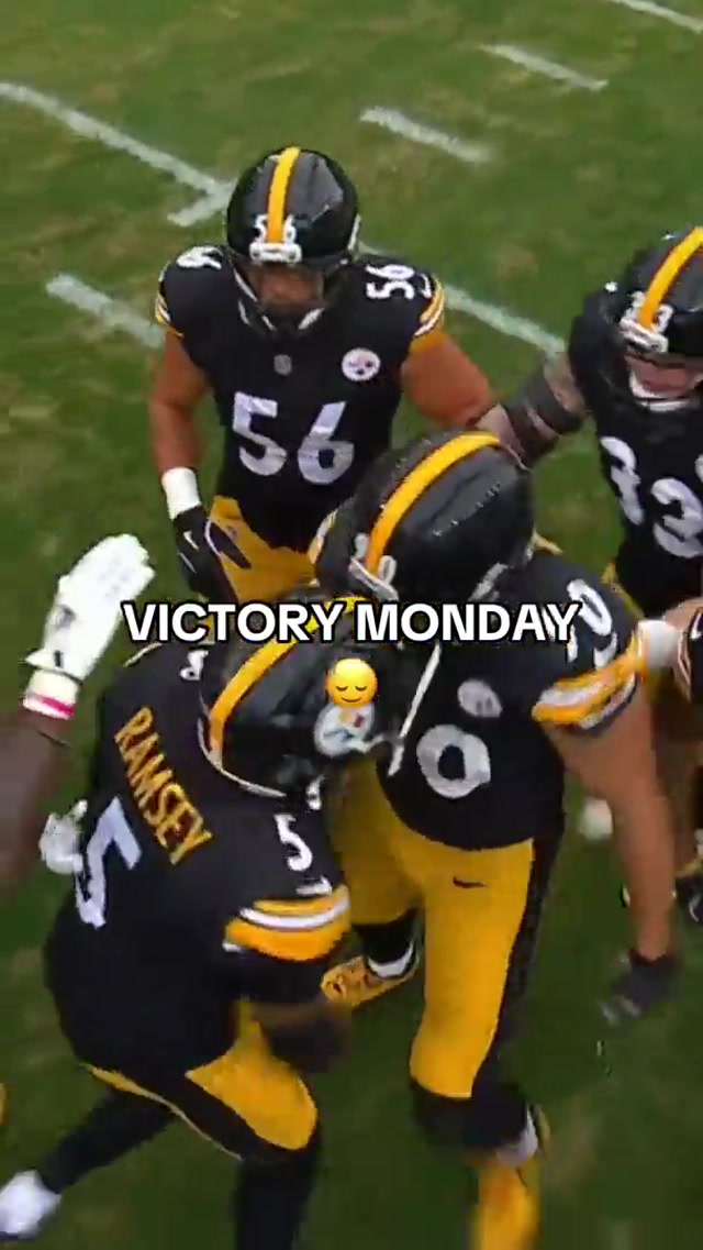 Wakey wakey ☀️ #steelers #win #victorymonday 
