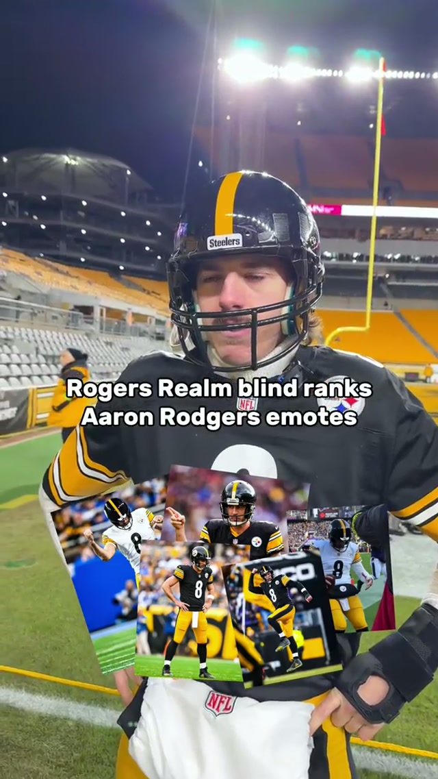 How did @Rodgers Realm do?! 🤨 #steelers #aaronrodgers #nflgameday #nflplayoffs #blindranking 