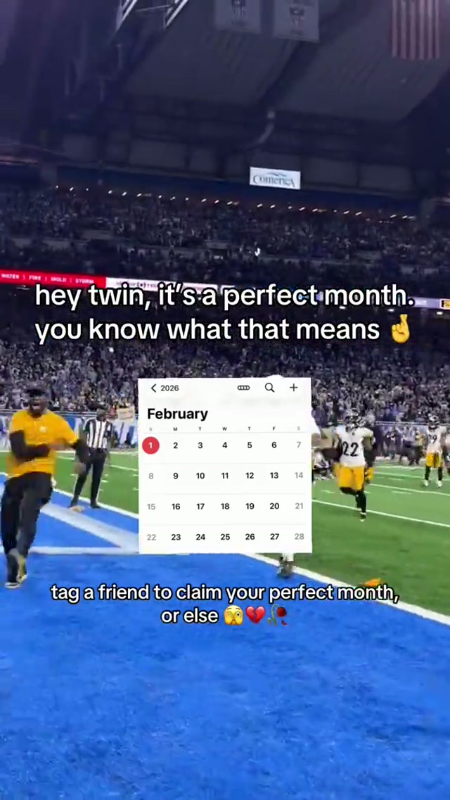 perfect month is so peak 🏔️ #steelers #perfectmonth #february 