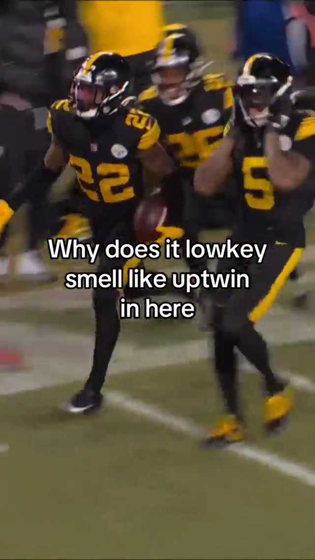 Not much twin, hbu? #steelers #twin 