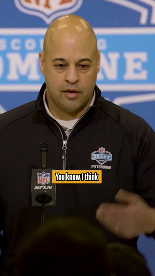 Got a great nucleus to build around 🤝 #steelers #nflcombine #nfl 