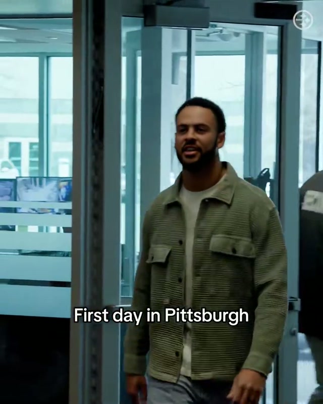 Welcome to the Burgh‼️ #steelers #nfl