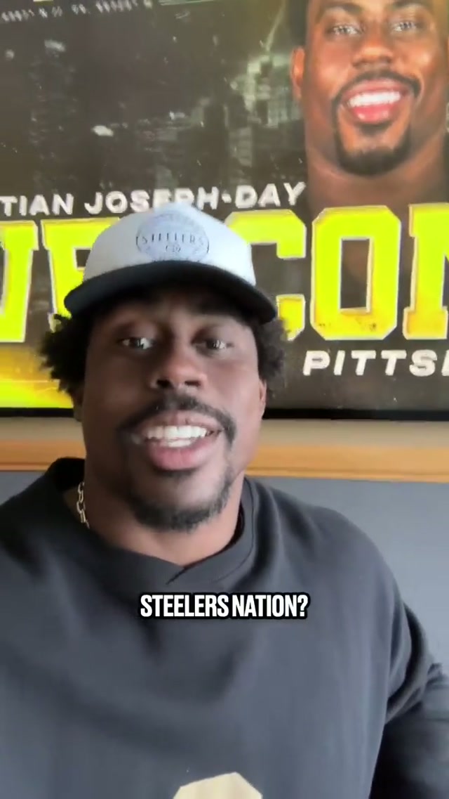 @Sebastian Joseph-Day making it official 🙌 #steelers #sebastianjosephday #nfl  