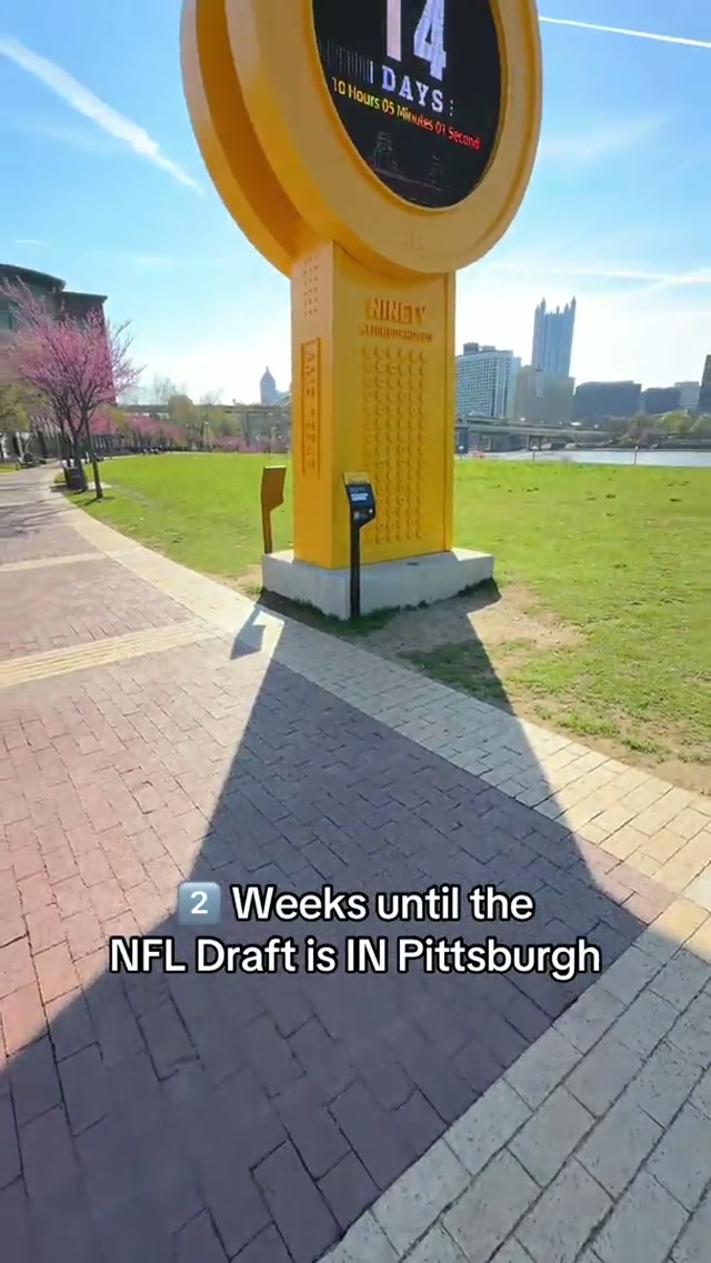 Who’s coming to the Burgh for the #NFLDraft⁉️ #steelers #nfl #nfldraft
