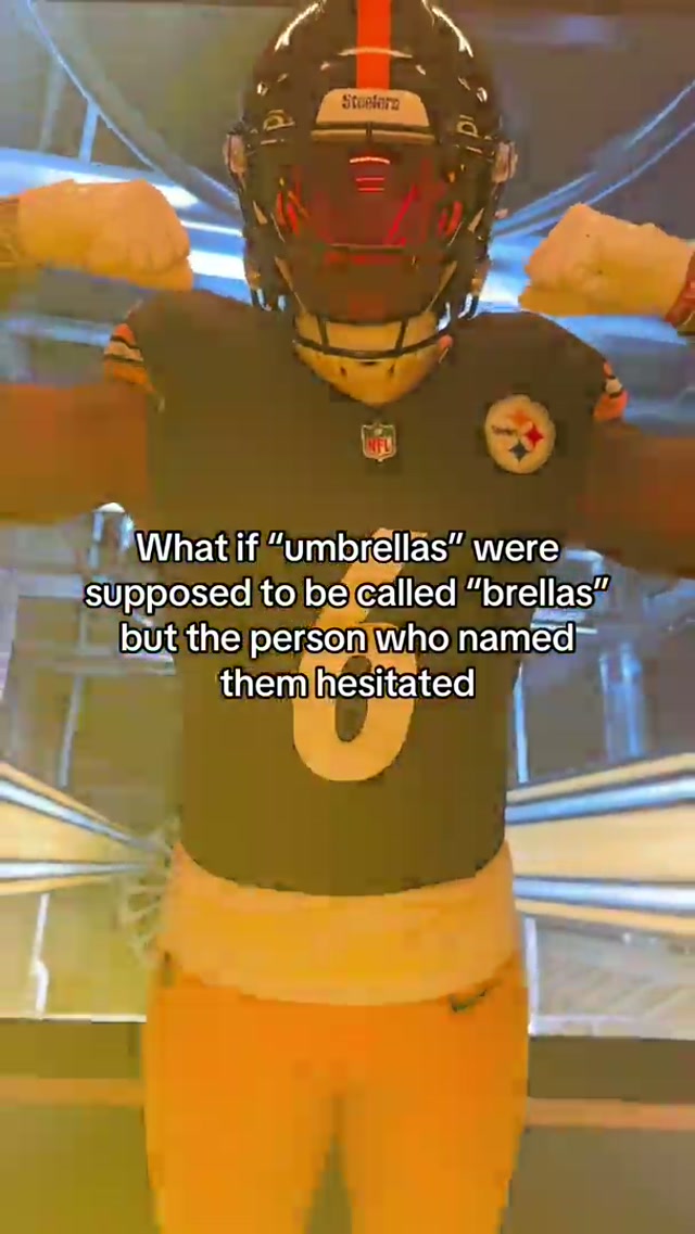 food for thought 🤔 #steelers #nfl #umbrellas