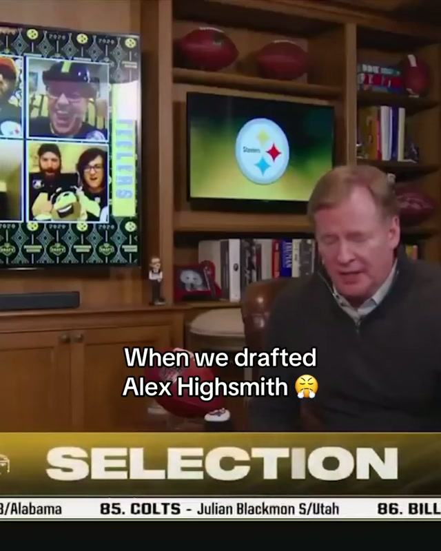 From walk-on to the Burgh‼️ 2026 NFL Draft - April 23-25 on NFLN/ESPN/ABC #steelers #alexhighsmith #nfldraft