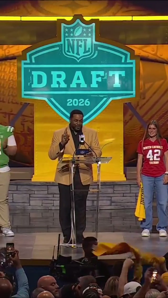With the 21st pick in the 2026 NFL Draft, we select OT Max Iheanachor. 📺: 2026 NFL Draft on NFLN/ESPN/ABC #steelers #nfldraft