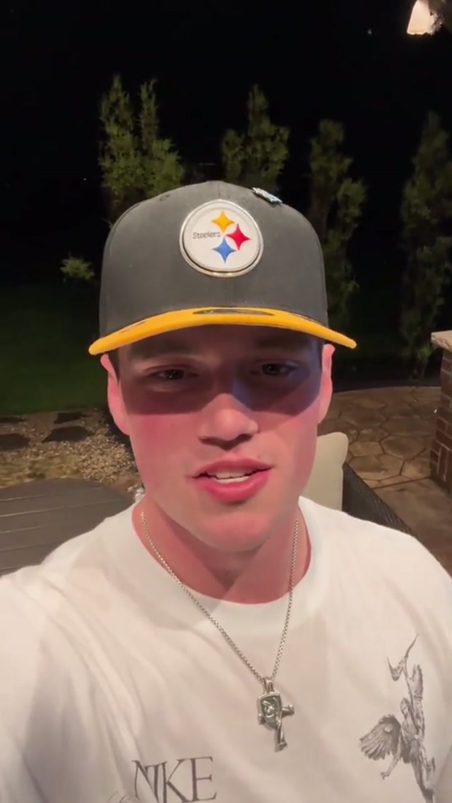 Drewwwww #NFLDraft #steelers #drewallar #nfl 