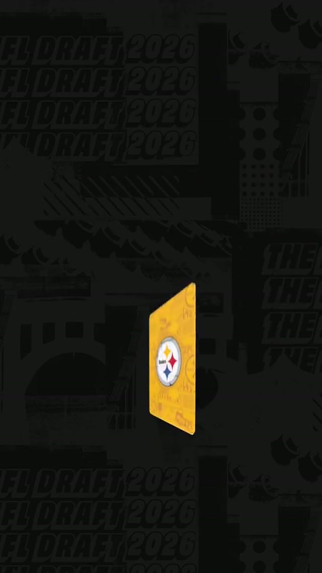 Welcome to the Burgh, Drew ‼️ 📺: 2026 #NFLDraft April 23-25 on NFLN/ ESPN/ABC #steelers #nfl #drewallar 