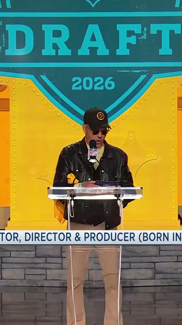 When Michael Keaton announces the next Steeler 🦇 📺: 2026 #NFLDraft April 23-25 on NFLN/ESPN/ABC #steelers #nfl #michaelkeaton 