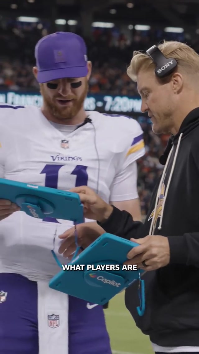 Couldn’t do it without this crew 💻
#NFL #SKOL #MinnesotaVikings