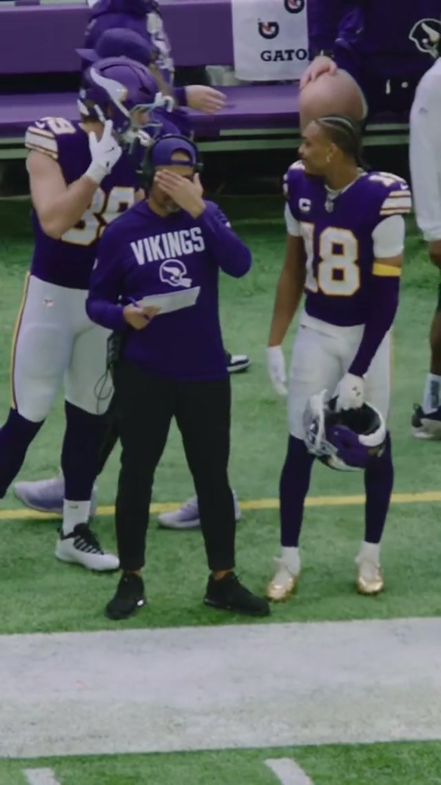 Shoutout Ty Chandler! 🤩 #skol #nfl #minnesoatavikings #JustinJefferson 