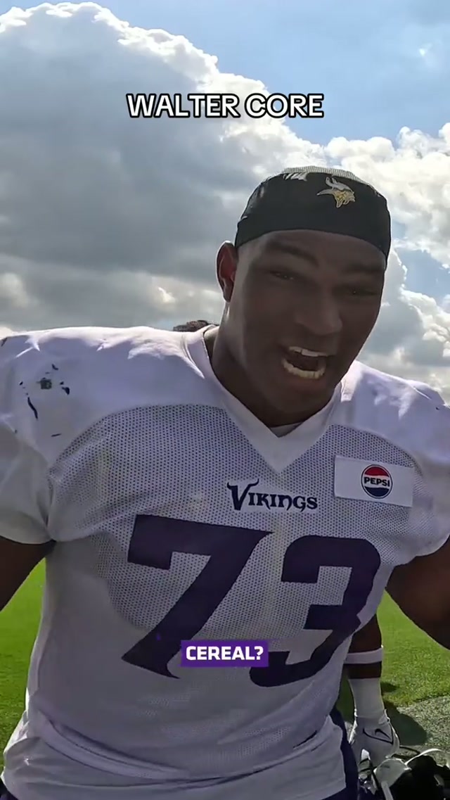 A big happy birthday to our guy Walter🥳  #nfl #minnesoatavikings #skol #happybirthday 