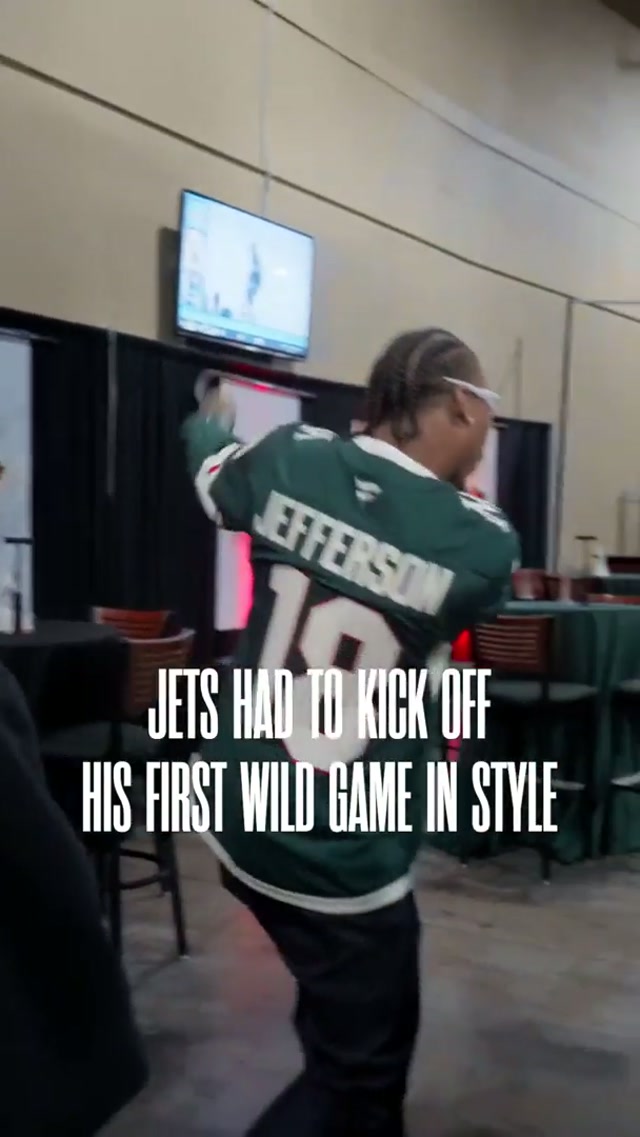 Jets KILLED this ✈️🔥 #nfl #nhl #minnesotavikings #minnesotawild #letsplayhockey