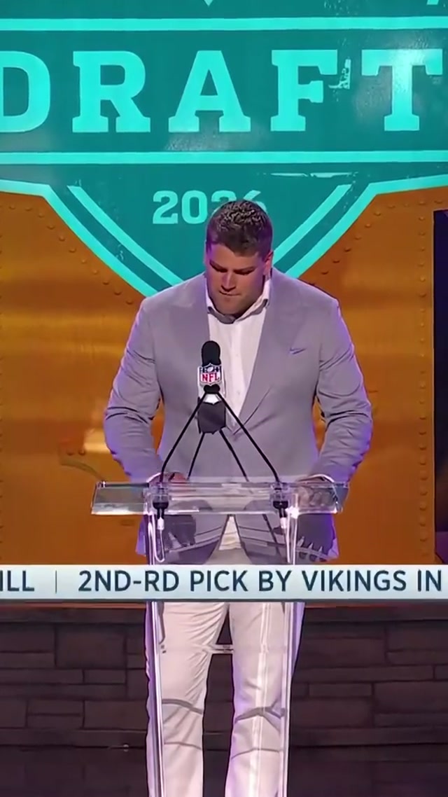 Jake Golday is a Viking! 

📺: NFLN/ESPN/ABC #nfldraft #skol #vikings #nfl #minnesotavikings