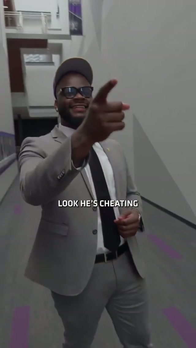 Caleb’s family might know Caleb better than Caleb knows Caleb #nfl #vikings #minnesotavikings #skol